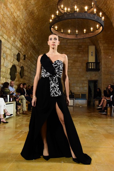 Hope Wears Lebanese Fashion Runway part 2 